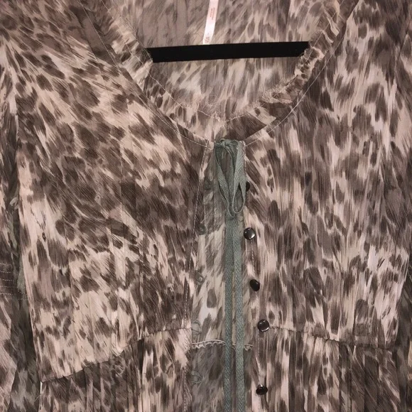 NWOT Free People Dreamtime Leopard Dress - Picture 10 of 10